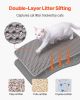 Cat Litter Trapping Mat 24 x 15 in Double Layer Honeycomb Non-Slip & Urine-Proof