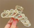 French Vintage Metal Hair Grab Rhinestone Grab Clip Hair Accessories Set