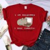 I Am Programmer I Make Computer Cat Printed Women Clothes Funny T-shirts Casual Half Sleeve Creativity Loose Woman Tee Clothing